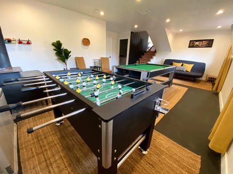 Downstairs game room