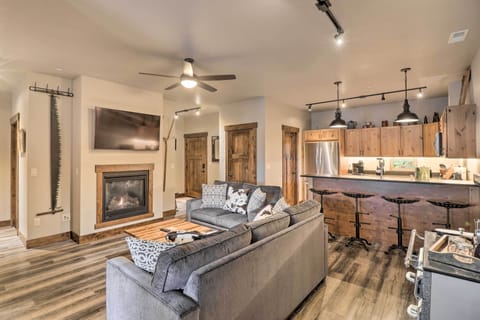 Living Room | Kitchen | Central A/C + Heating