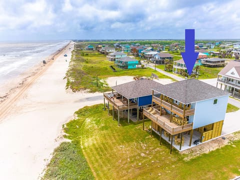 You can't get much closer to the beach than Redfish Retreat!