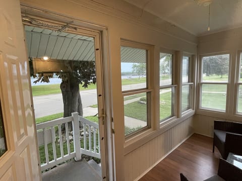 Upstairs front porch