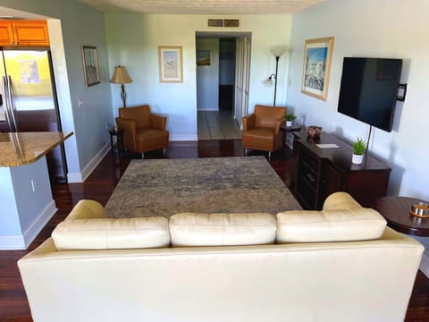 Plenty of room for gathering and relaxation. 