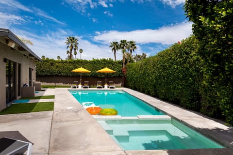 Swim Laps in the 35' by 18' Saltwater Pool+JACUZZI