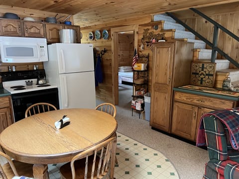 Kitchen and dining table