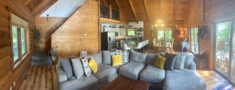 Main Floor Kitchen, Dinning and Living Room Area