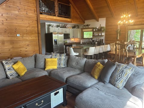 Main Floor Kitchen, Dinning and Living Room Area