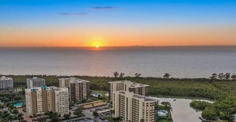 Gorgeous sunset views over the Gulf.