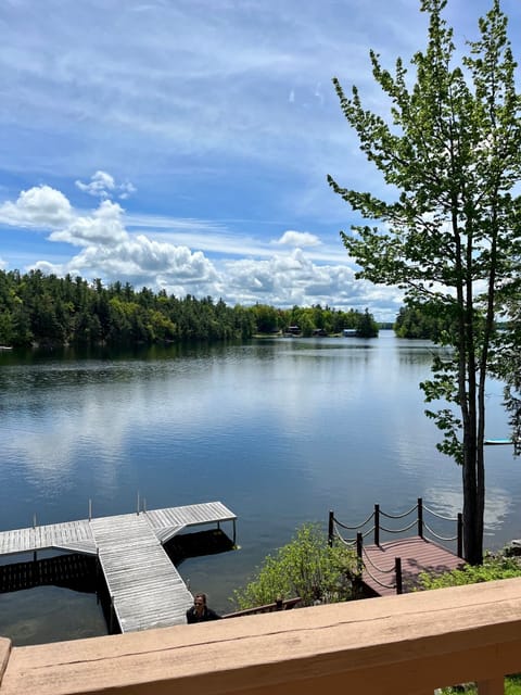 Beautiful lakefront home on Trout Lake House in Adirondack Mountains