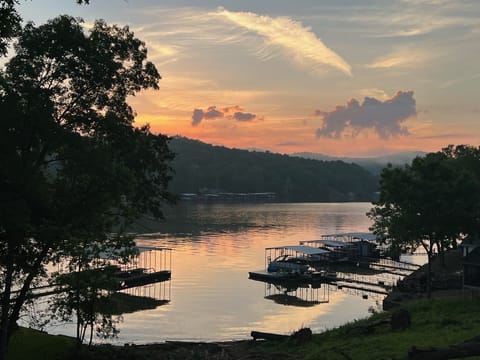 Sunrise from the deck