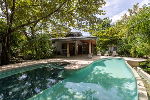 Pool and covered patio