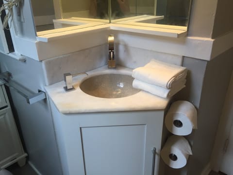 Second floor bathroom vanity