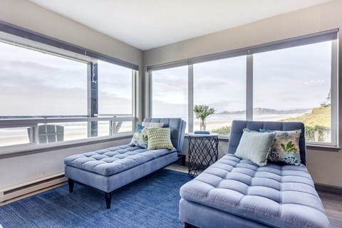 Enjoy the view whether its sunny or stormy.