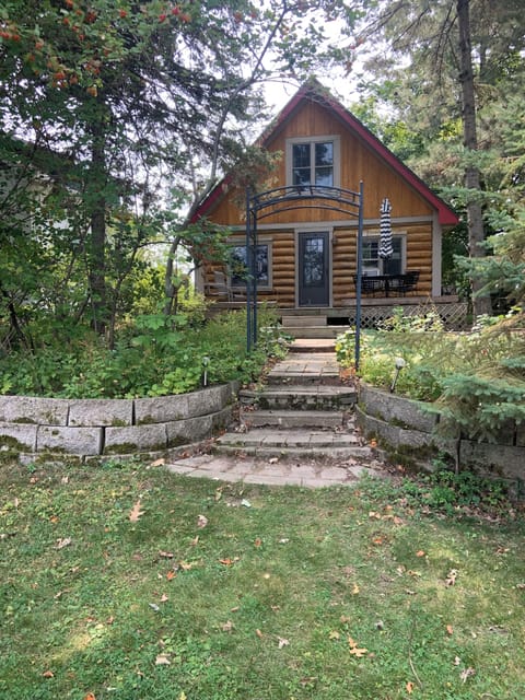 Lake-side deck that is peaceful and quiet.