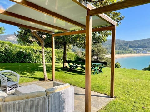 garden, exterior, sea view