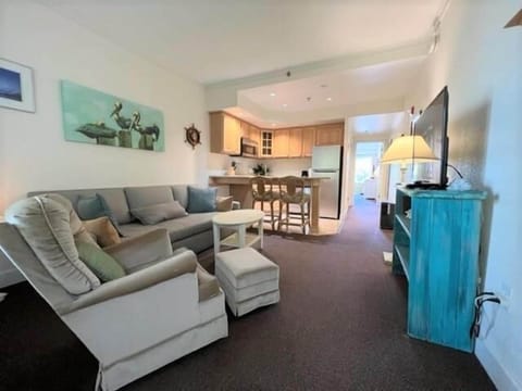 Open Living Room and Kitchen