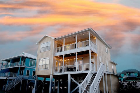 Sunset at Sandy Dunes Hideaway is one of our favorite times of day!