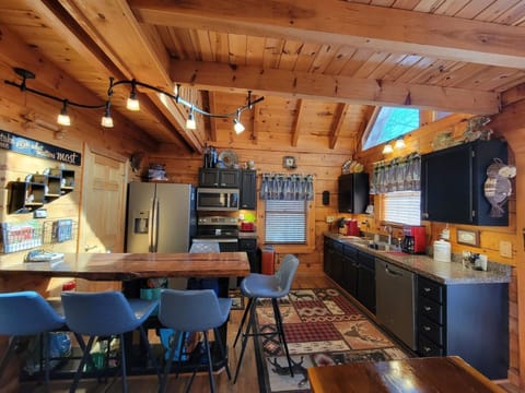 The kitchen is furnished with all the essentials and more!