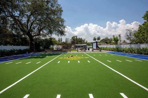 Welcome to GlamHomes. Where else would you find an Football Field JUST for you?