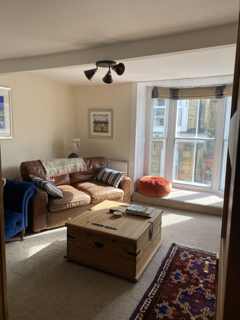 Living Room with bay window overlooking High Street