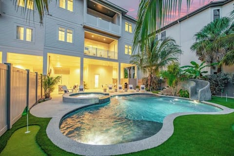 Twilight - Pool View