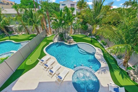 Aerial Drone Footage - Top Gulf Backyard Oasis