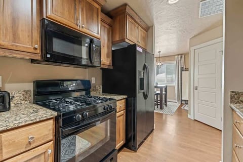 Fridge stove, microwave