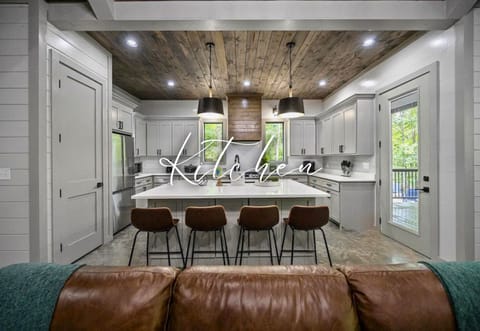 Our open-plan kitchen is a conversation starter—serve up stories and snacks with ease!