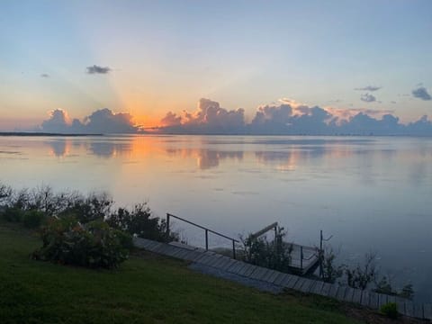 Sunrise from porch
