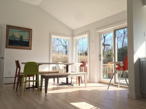 Light filled main room is perfect for family gatherings.