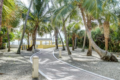 Gorgeous private, gated neighborhood beach entrance.