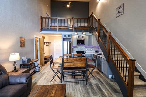 Living Area w/ Loft Area