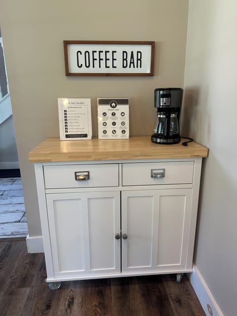 Coffee Bar - ready to brew your morning coffee! 