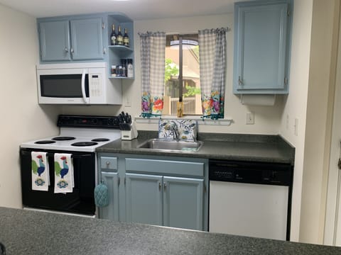 Natural light from kitchen window