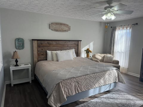 King bed