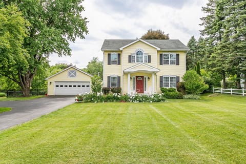 Parking in driveway.
