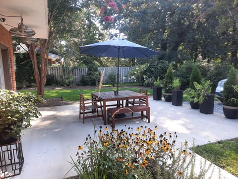 Patio area