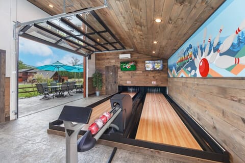 Let the good times roll with limitless games of duckpin bowling!