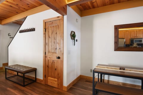 Open Space for Hooks & Bench