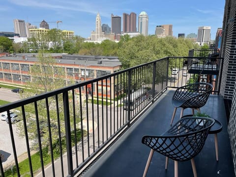 Gorgeous city view from your private balcony!