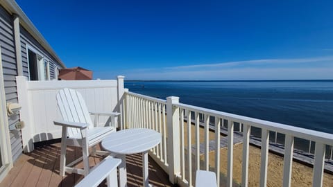 Wonderful sunsets and water views from the balcony deck