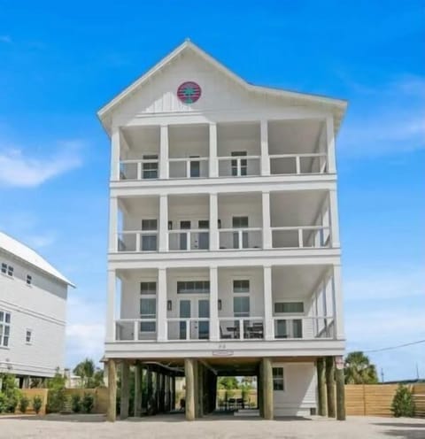 Front of house also shows parking