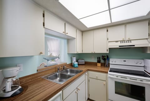 Fully stocked kitchen