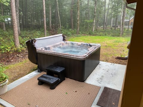 private hot tub