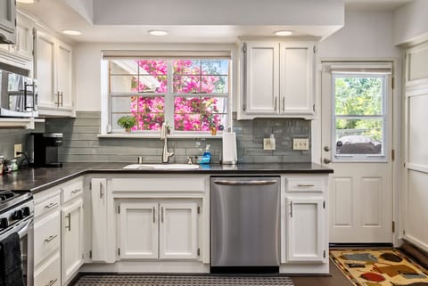 Updated Kitchen features Stainless Steel Appliances