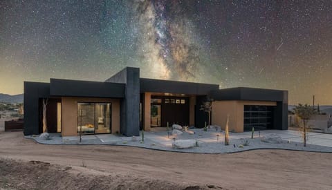 Luxurious exterior with a great spot for stargazing