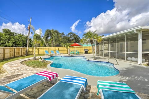 Merritt Island Vacation Rental | 3BR | 2BA | 1,430 Sq Ft | 1 Step to Access