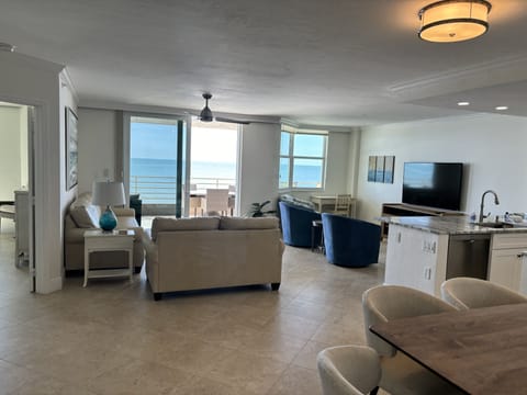 Open concept living room, dining room, kitchen