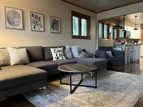 Open concept main floor