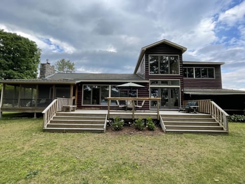 Lake side of house full of glorious water views in your own private setting!