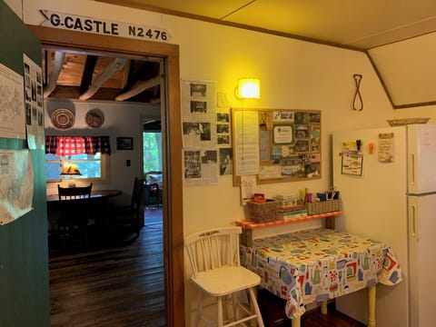 Kitchen looking into the living room