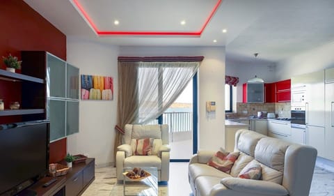 The Living Room with a Smart TV